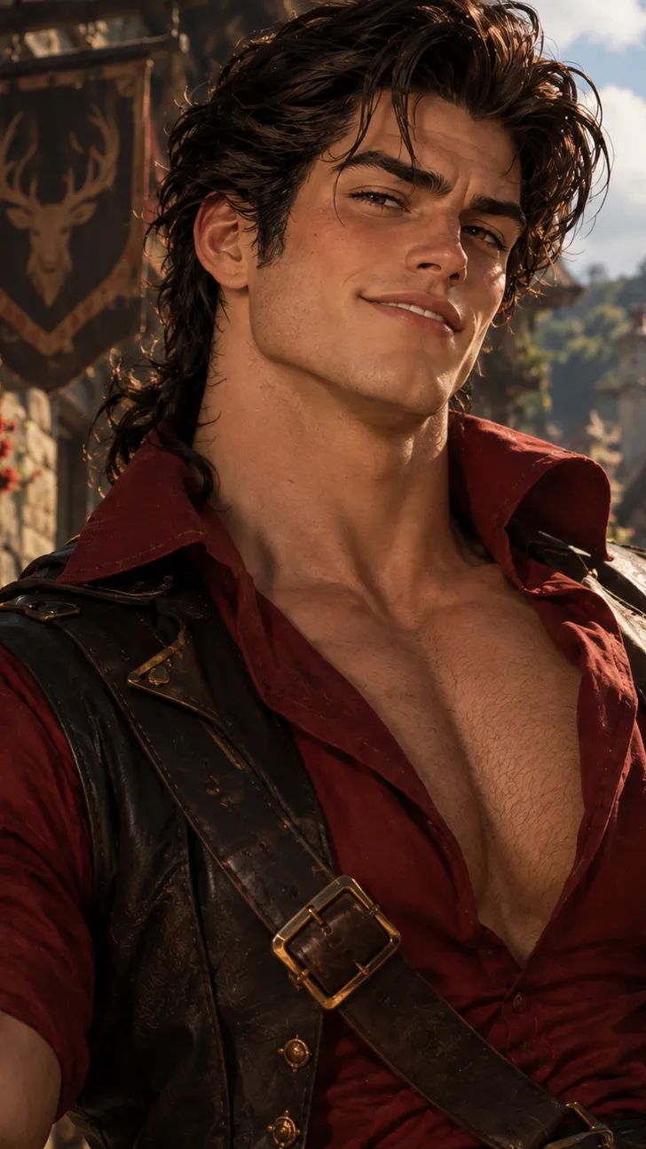 ai character: Gaston LeGume background