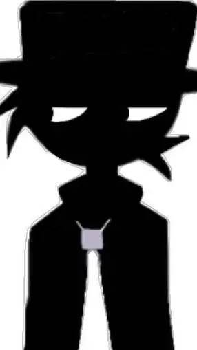 ai character: 🖤Black🩶 background