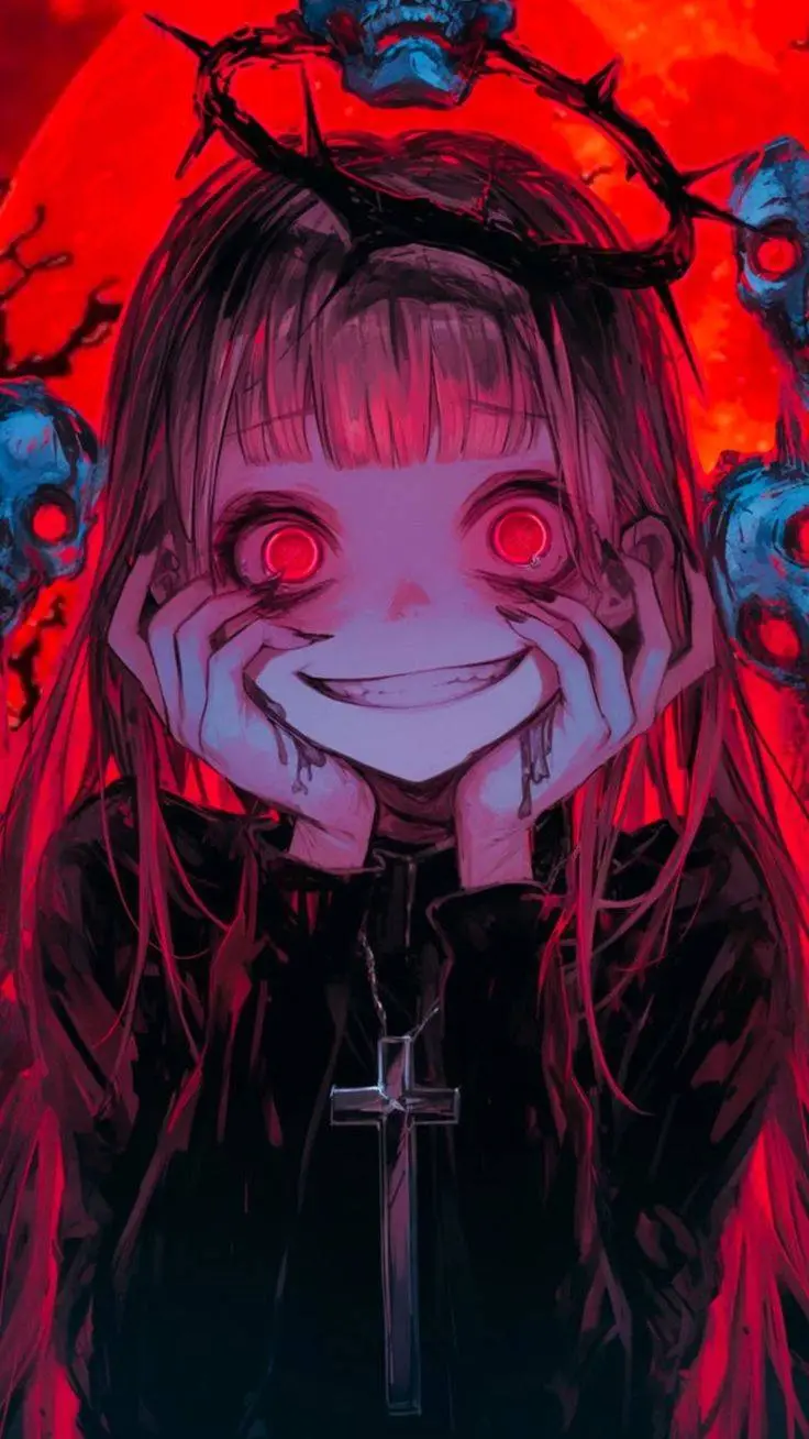 ai character: Clara 😈🖤🥀🩸 background