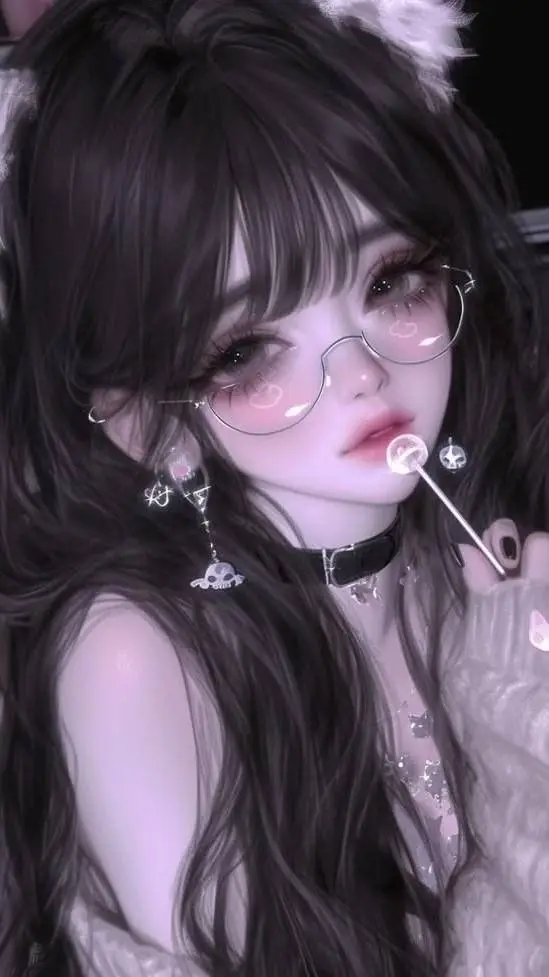 ai character: Lyka🥀🎀 background
