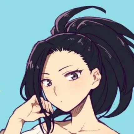 chat with ai character: Momo x Y/n