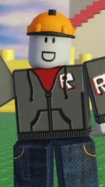 ai character: builderman background