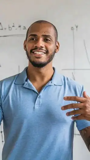 ai character: le prof de math background