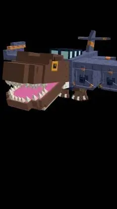 ai character: NuclearoDinossauro background