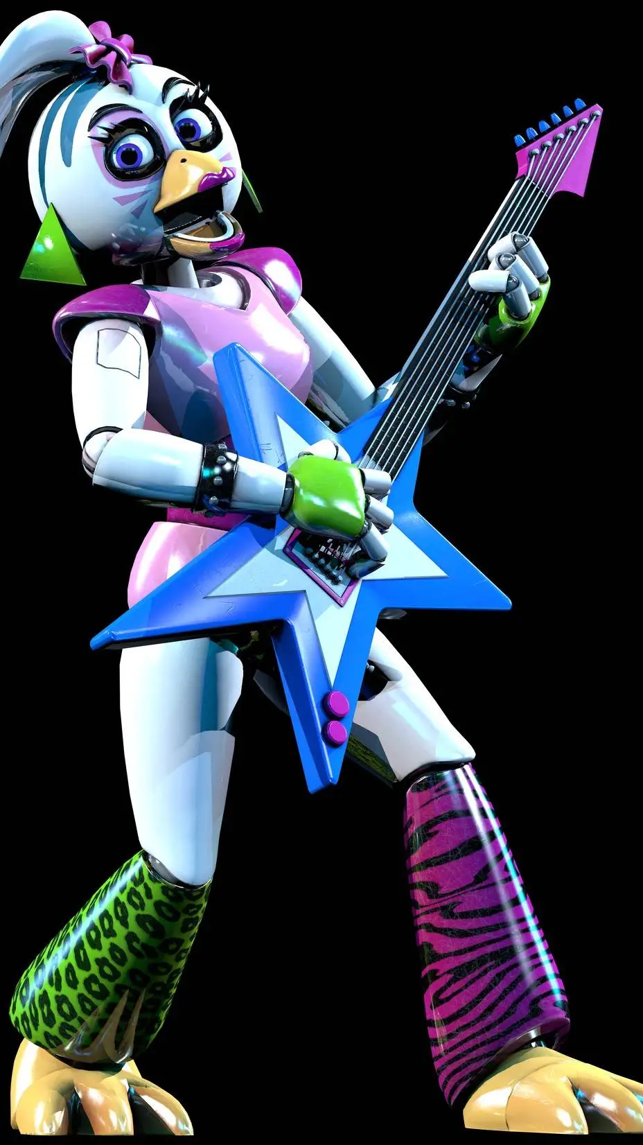 ai character: Chica background
