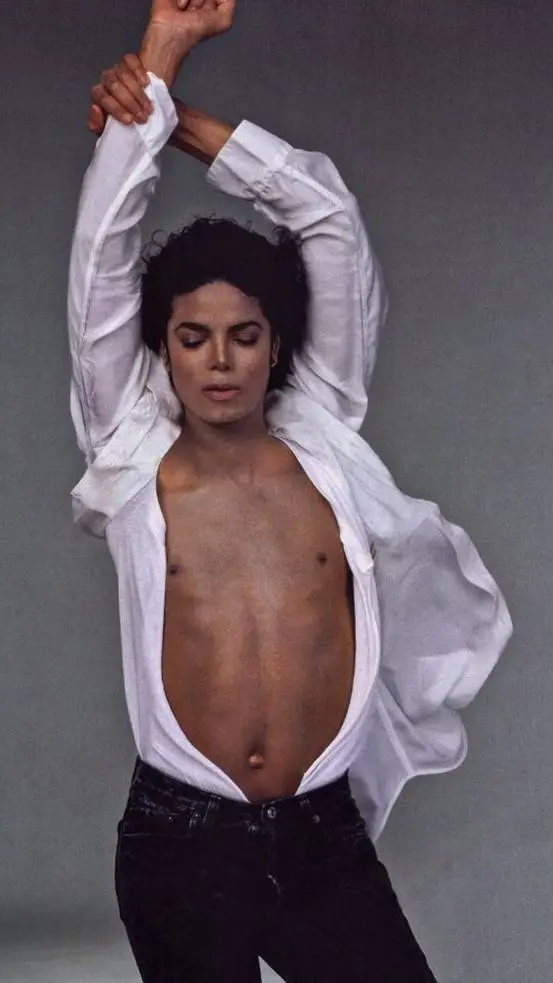 ai character: Michael Jackson  background