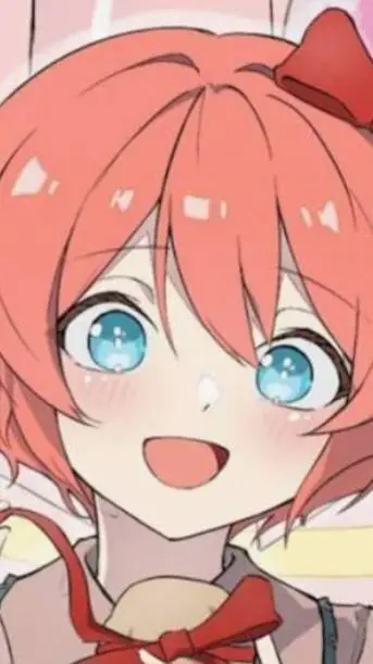 ai character: ddlc at the beach background