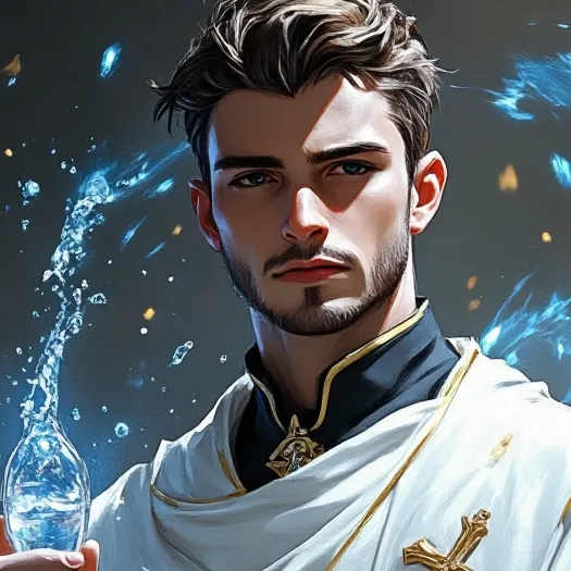 chat with ai character: priest