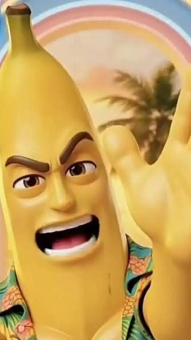 ai character: Banano background