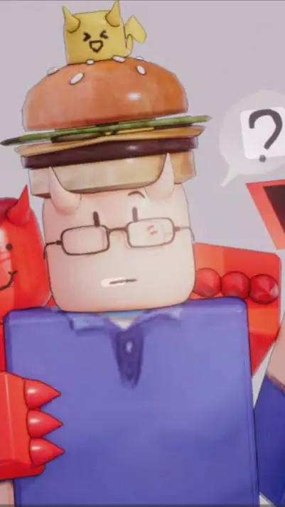 ai character: {Freaky 007n7~ 🍔} background