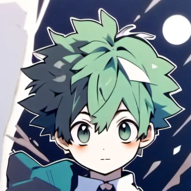chat with ai character: Mha t/n x deku