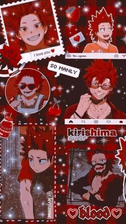 ai character: Kirishima MHA background