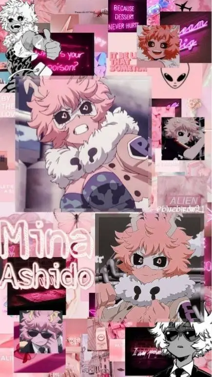 ai character: Mina MHA background