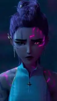ai character: k-pop demon hunter background