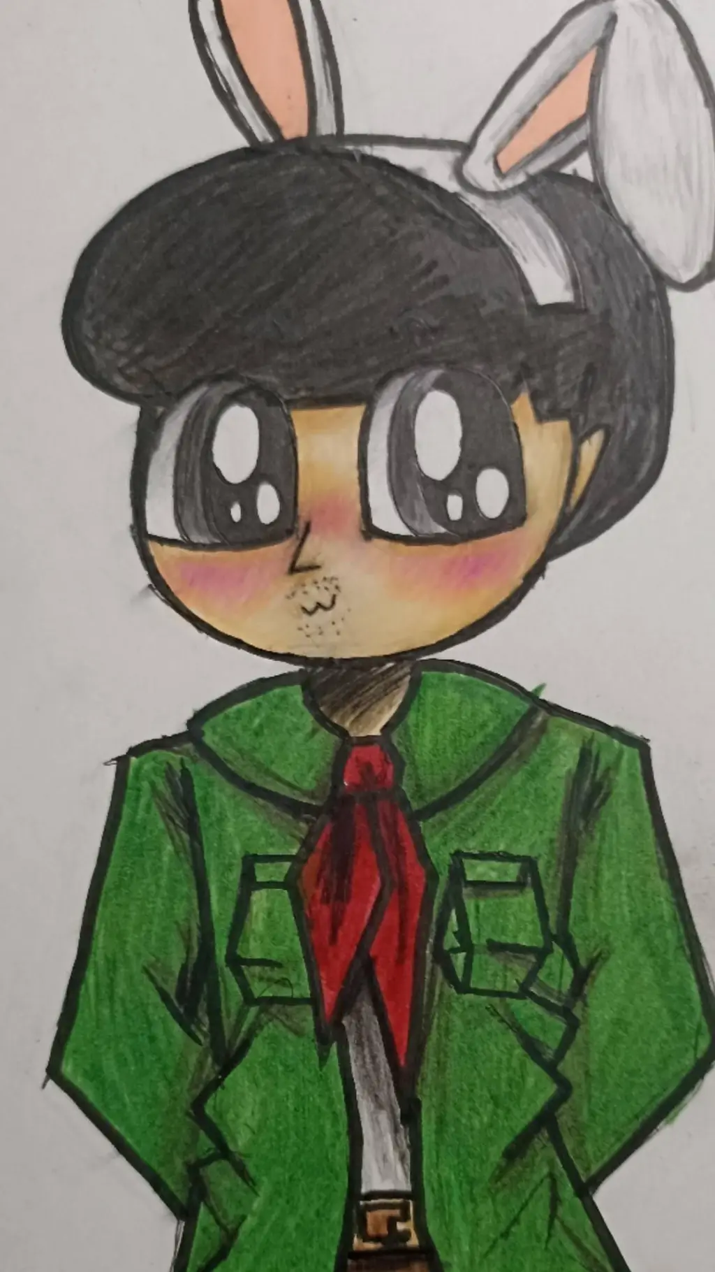ai character: sadny bin  background