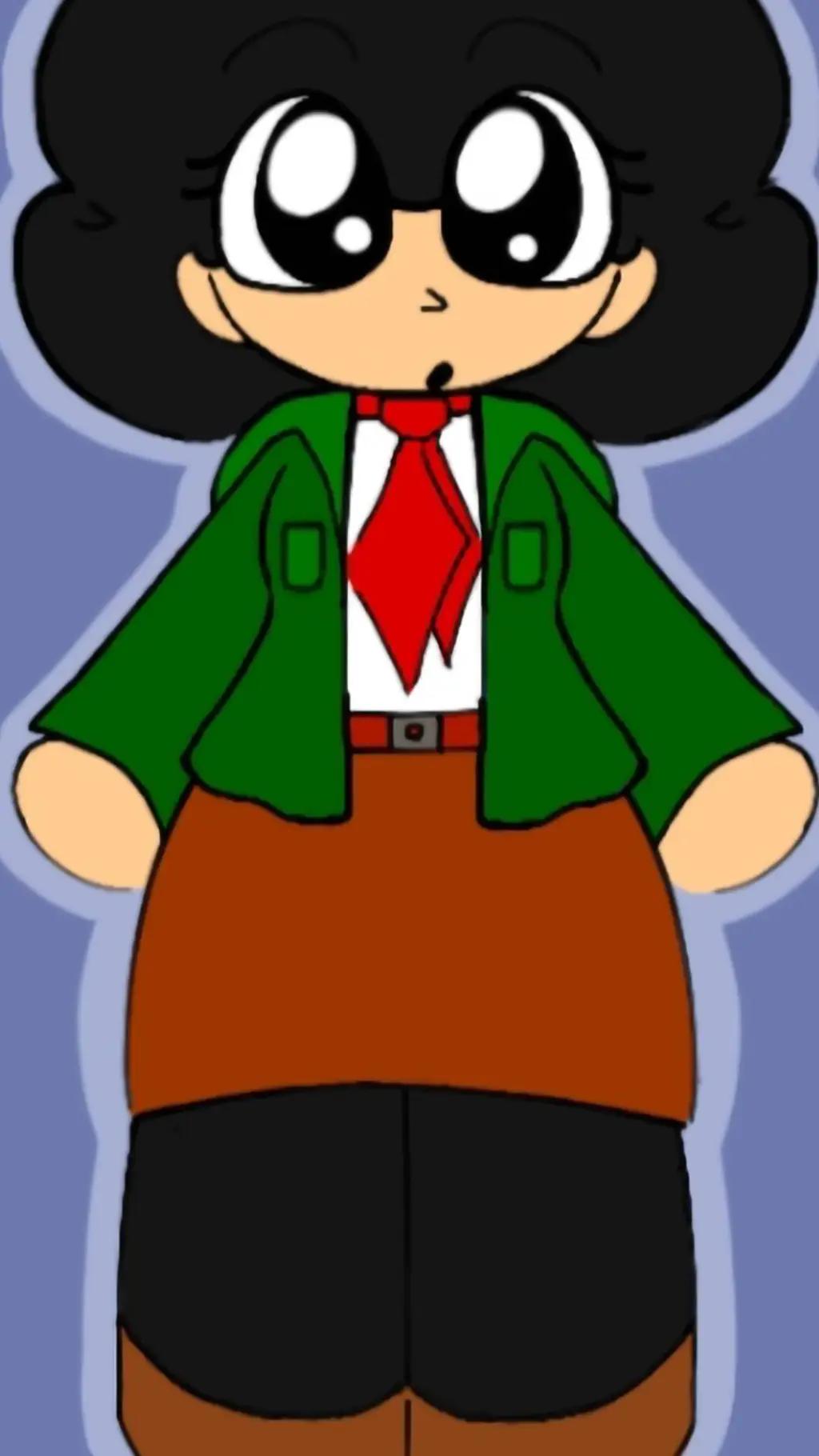 ai character: sadny ( female) background