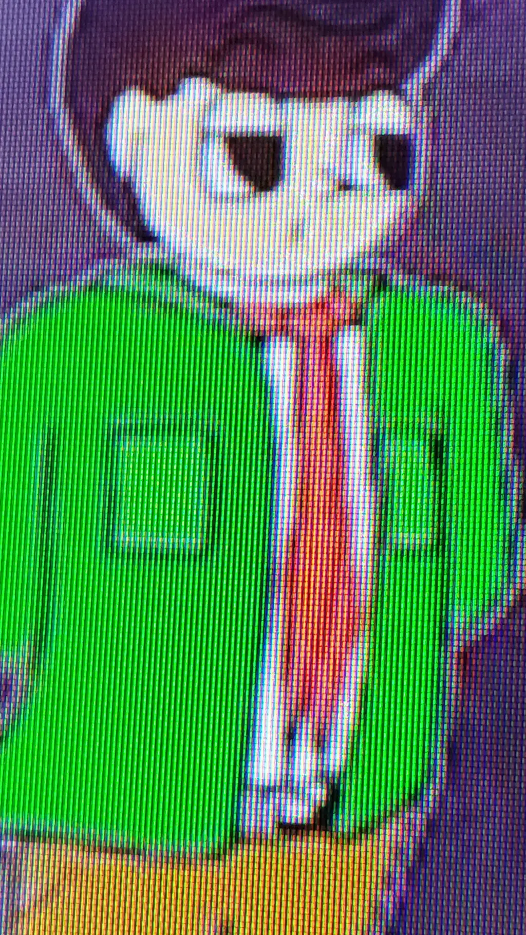 ai character: sadny background
