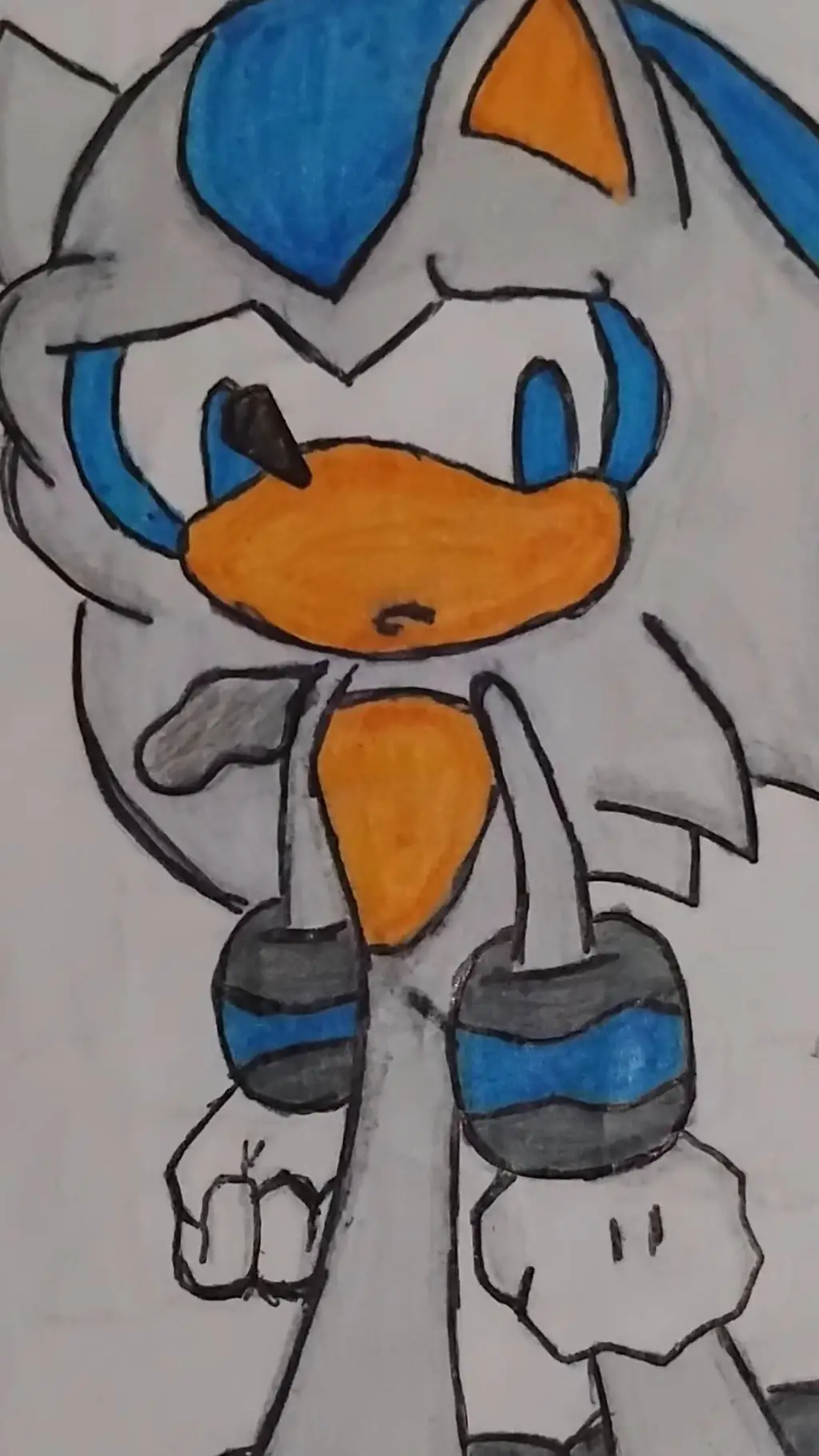 ai character: ster the hedgehog  background