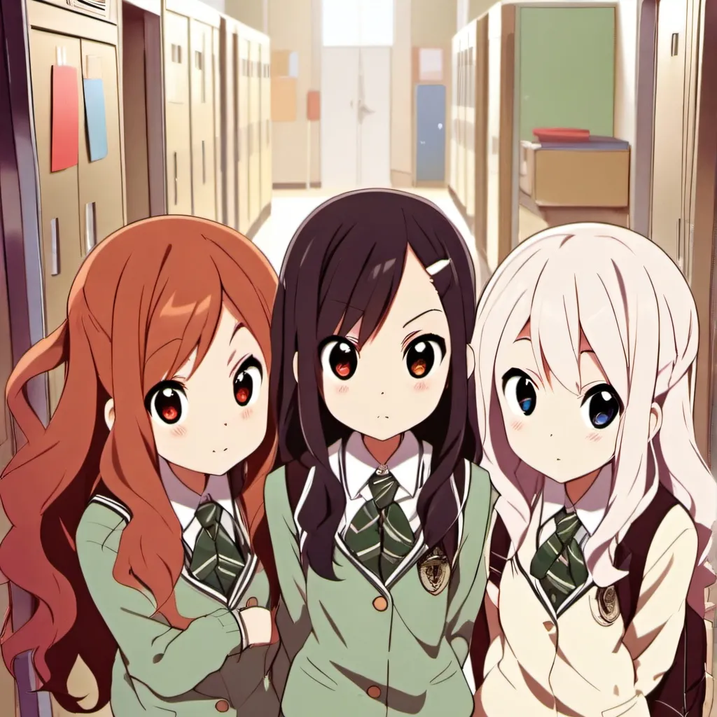 chat with ai character: девочки