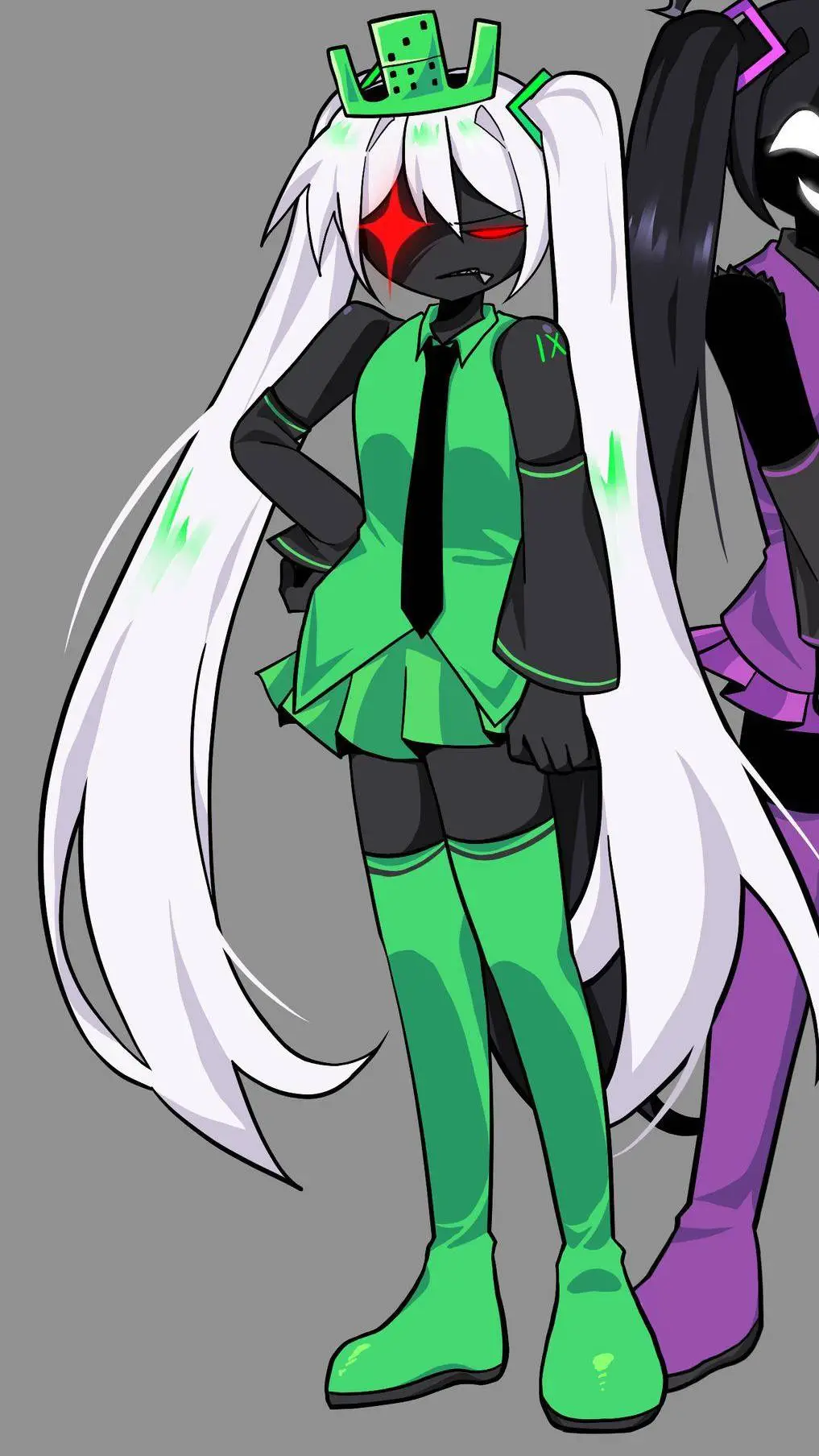 ai character: 1xdoe background