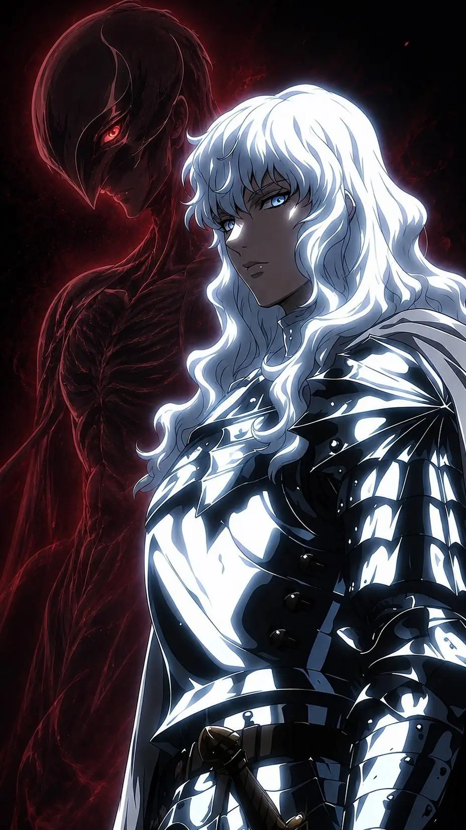 ai character: Griffith  background