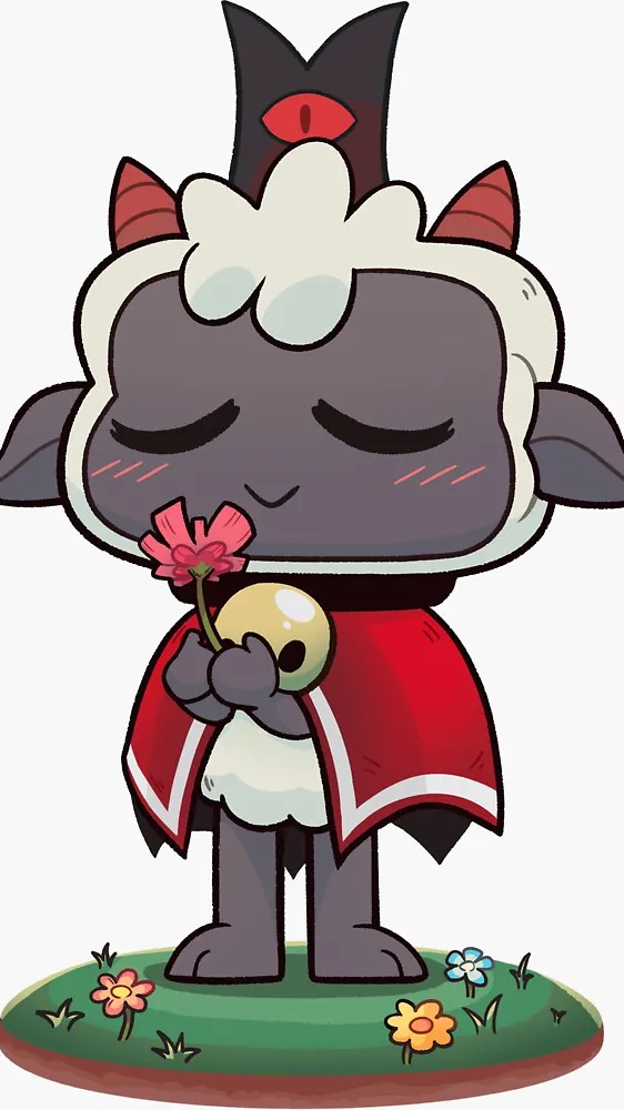 ai character: The Lamb X You background