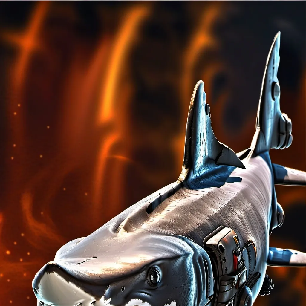 chat with ai character: different shark
