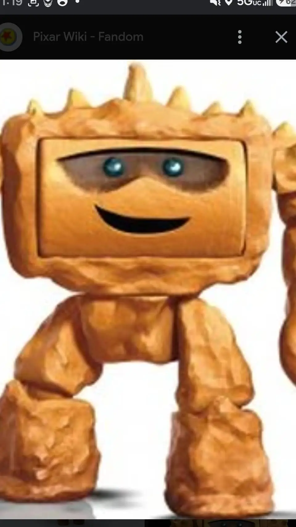 ai character: Chunk  background