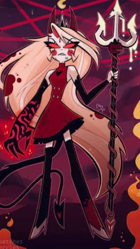 ai character: HAZBIN HÔTEL 😈 background