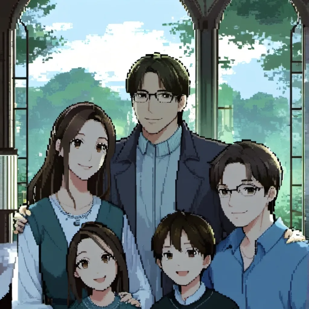 chat with ai character: famille