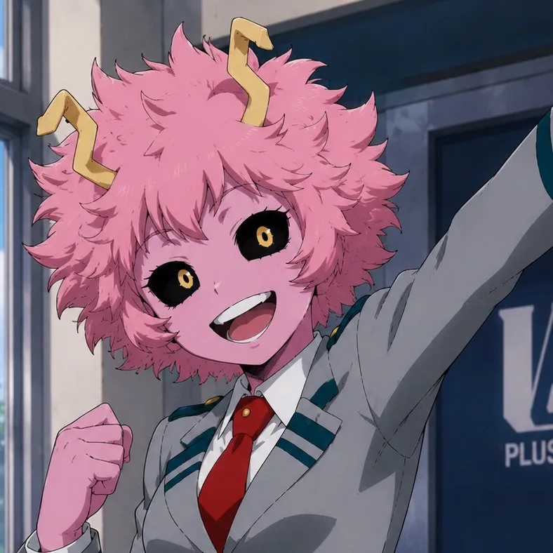 chat with ai character:  Mina Ashido