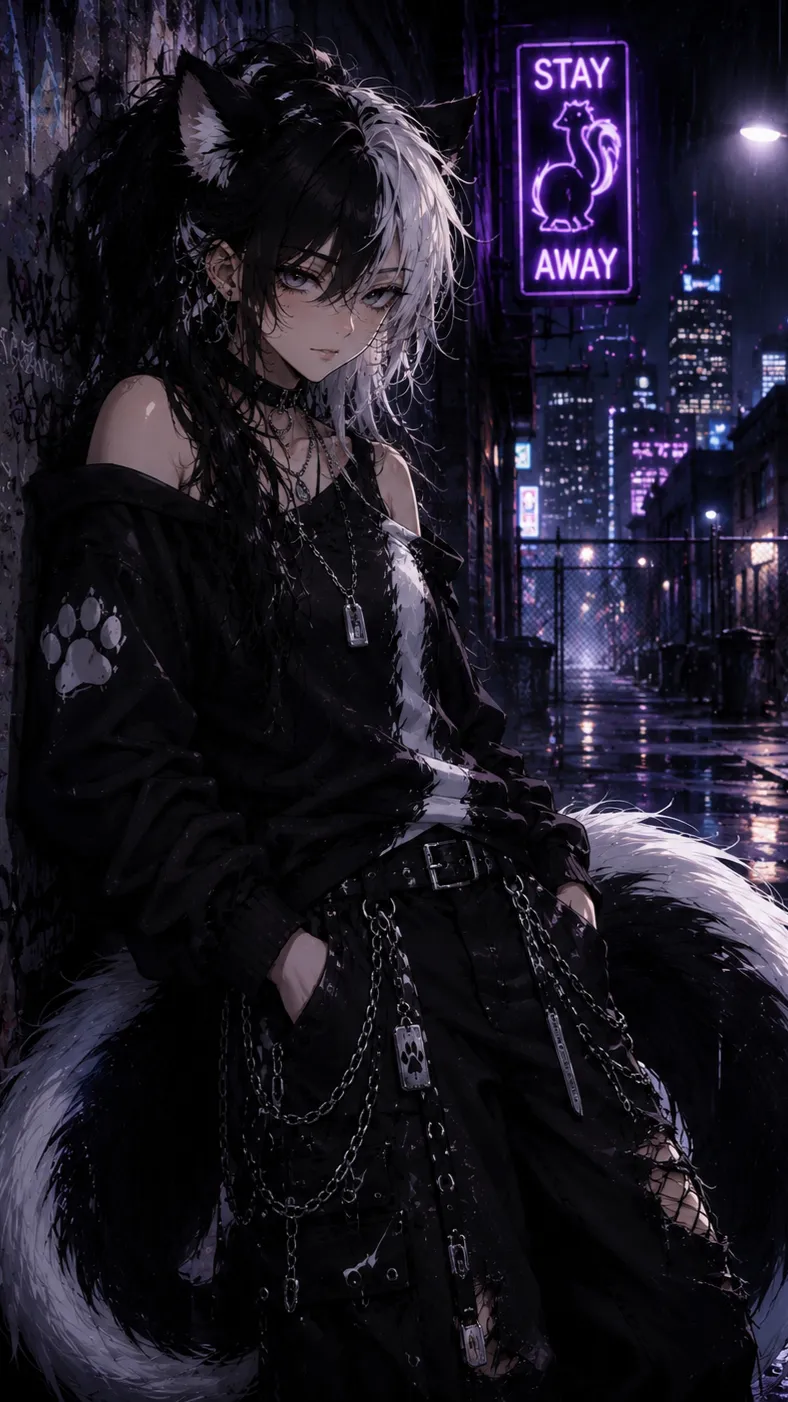 ai character:     Nyx background
