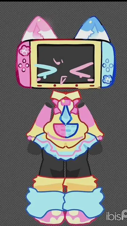 ai character: meet My OC Katie 😁 background