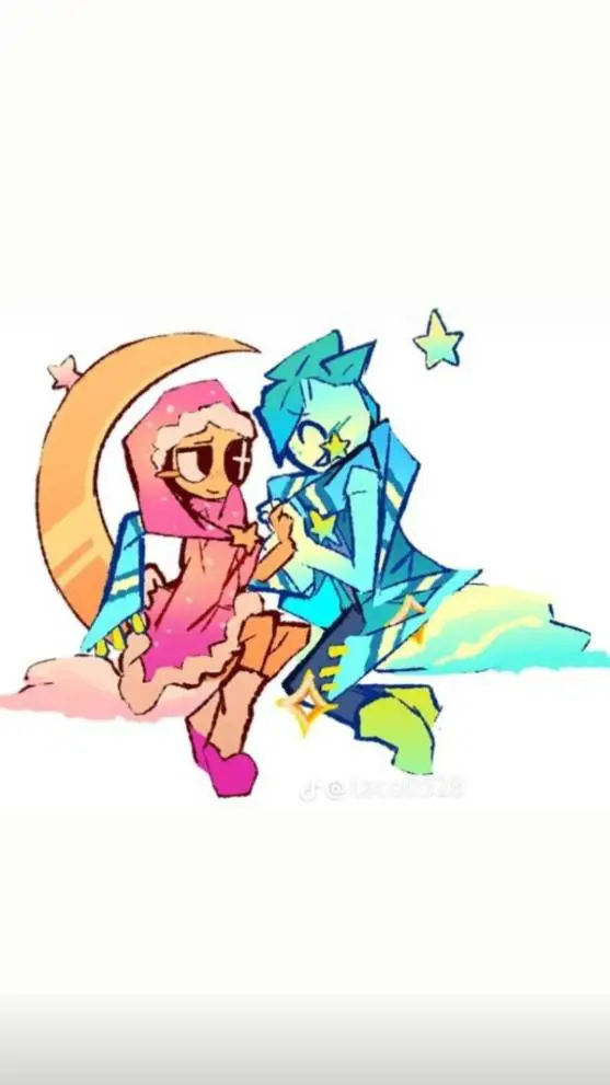 ai character: moonberry background