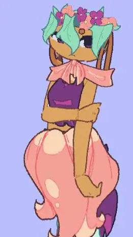 ai character: bassie!  background