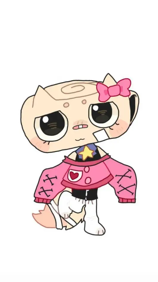 ai character: dandy world oc background