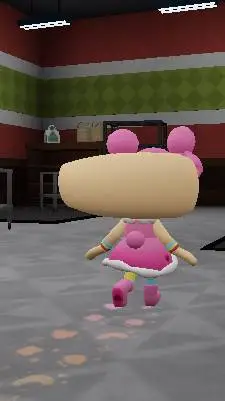 ai character: special chocolate background