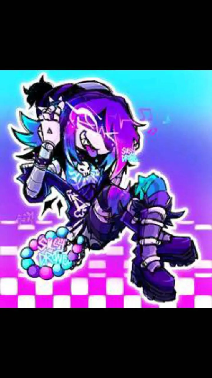 ai character: Узи  background