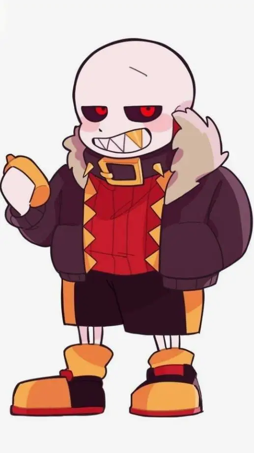 ai character: Fell sans background
