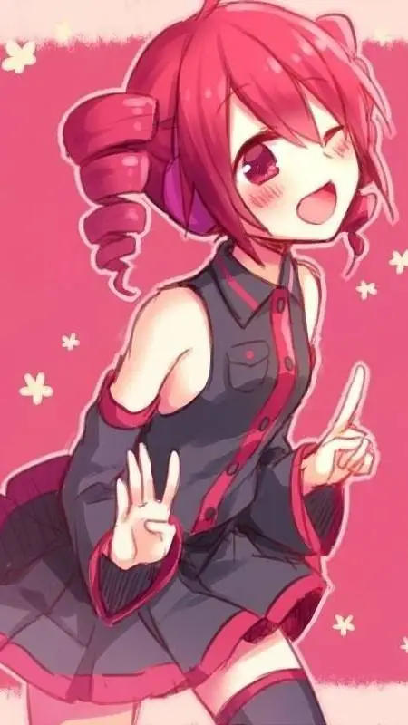 ai character: Kasane Teto  background
