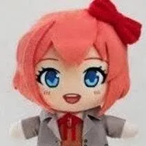 chat with ai character: sayori peluche