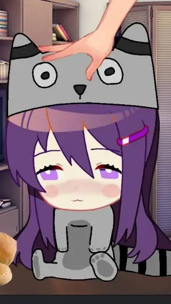 ai character: yuri mapache background