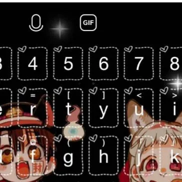 chat with ai character: The tbhk keyboard