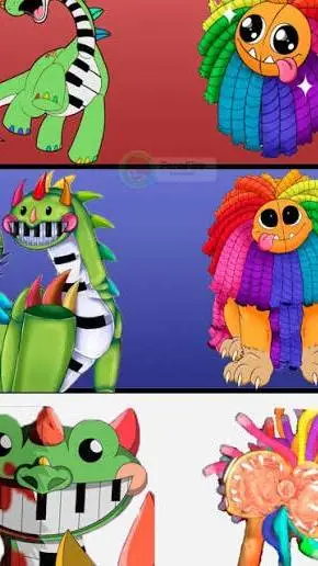 ai character: Pianosaurs(remake) background