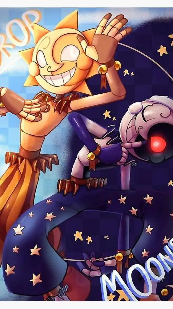ai character: Sundrop Moondrop background