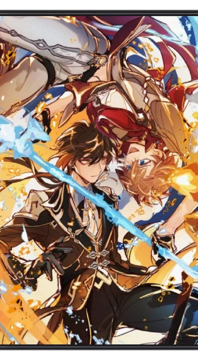 ai character: Tartaglia x Zongli background