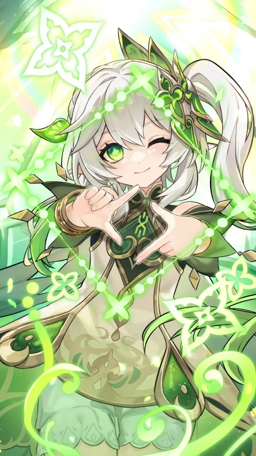 ai character: Nahida  background