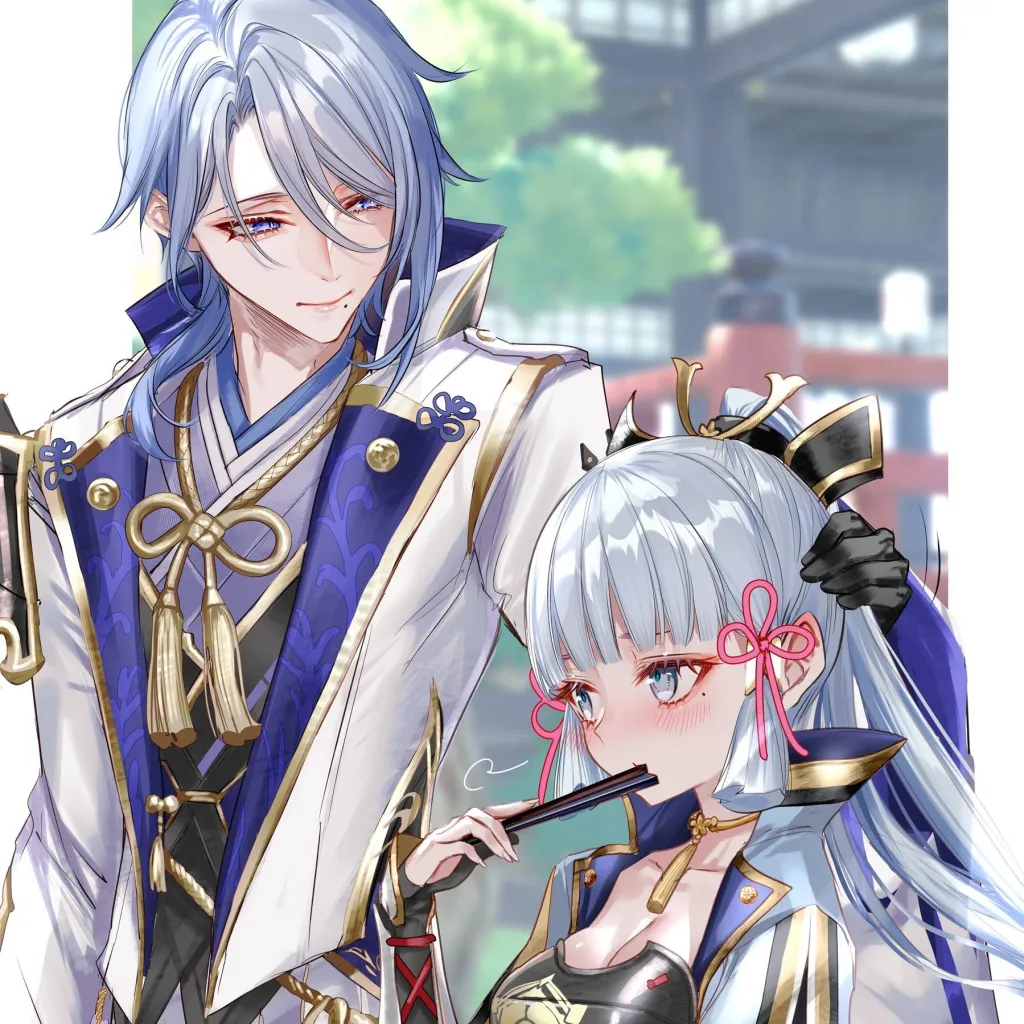 chat with ai character: Ayato and Ayaka