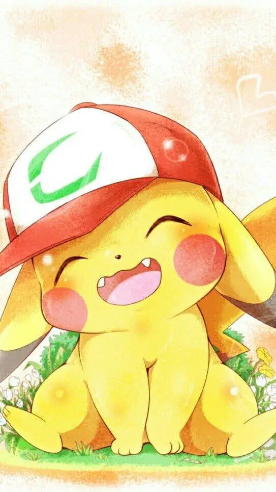 ai character: Pikachu  background