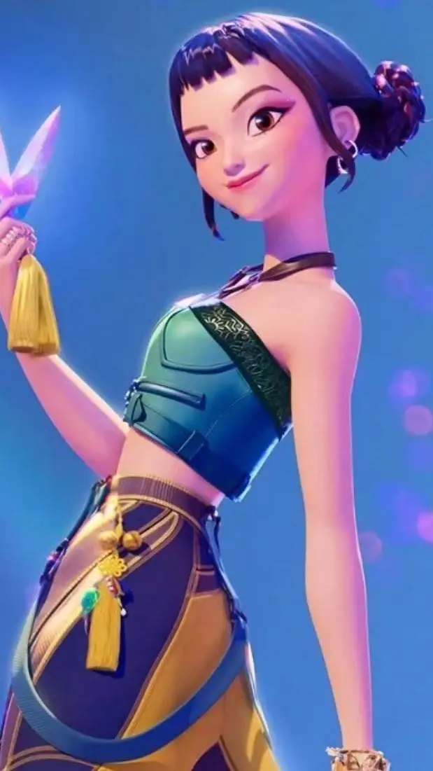 ai character: Zoey  background